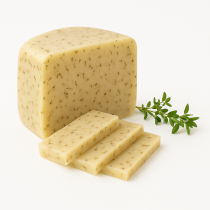 Şirden Mayalı Dağ Kekikli Kaşar Peyniri (500gr)